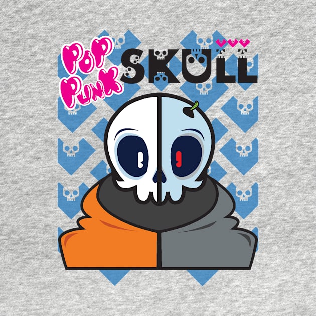 Pop Punk Skull by doodsai